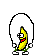 Jumping banana